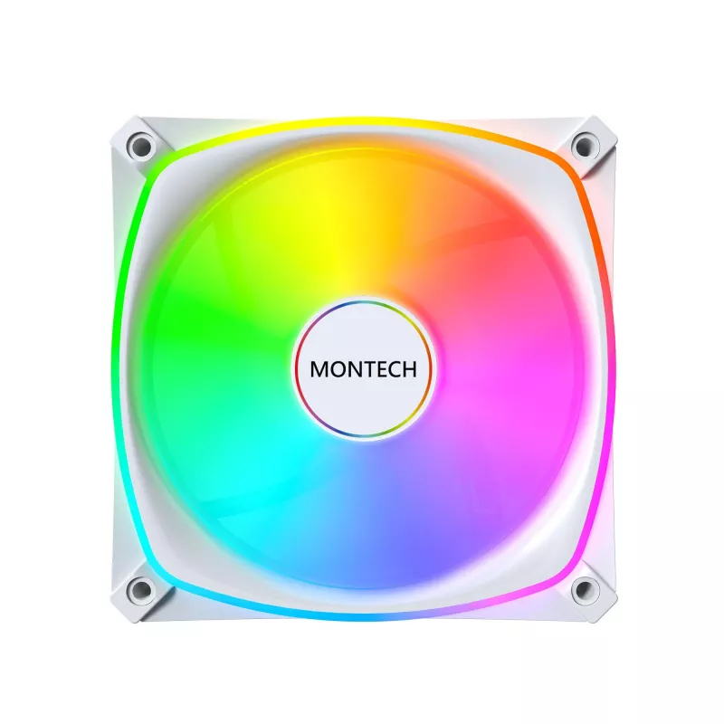 MONTECH RX120 PRO bianco ventola per case 120mm ARGB