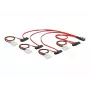 DeLOCK - Cavo SAS interno (Serial Attached SCSI) - 4-Lane - 36 poli 4i Mini MultiLane - Alimentazione interna, 4 poli, SAS interno, 29 poli (SFF-8482) - 50 cm (83059)