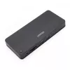 Docking station UNITEK D1079A USB4 con filo nero 100W Power Delivery
