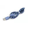 Sbox USB-1031BL USB->Micro USB 1M blu