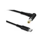 Adattatore cavo Microconnect USBC-DC-5A-20V USB C a 5,5*2,5 1,2 m nero