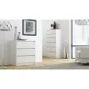 Comò Top e Shop K3 BIEL, 3 cassetti, bianco, truciolare, 700×430×780 mm