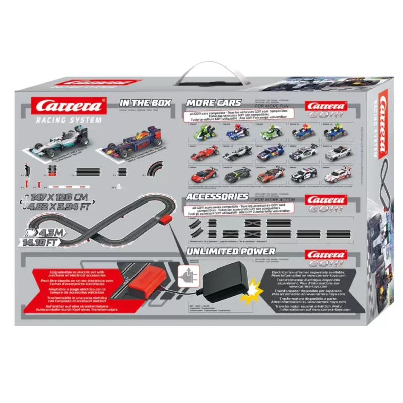 Set slotcar Carrera Formula Champions pista 4,3 m – Carrera modello 20063518