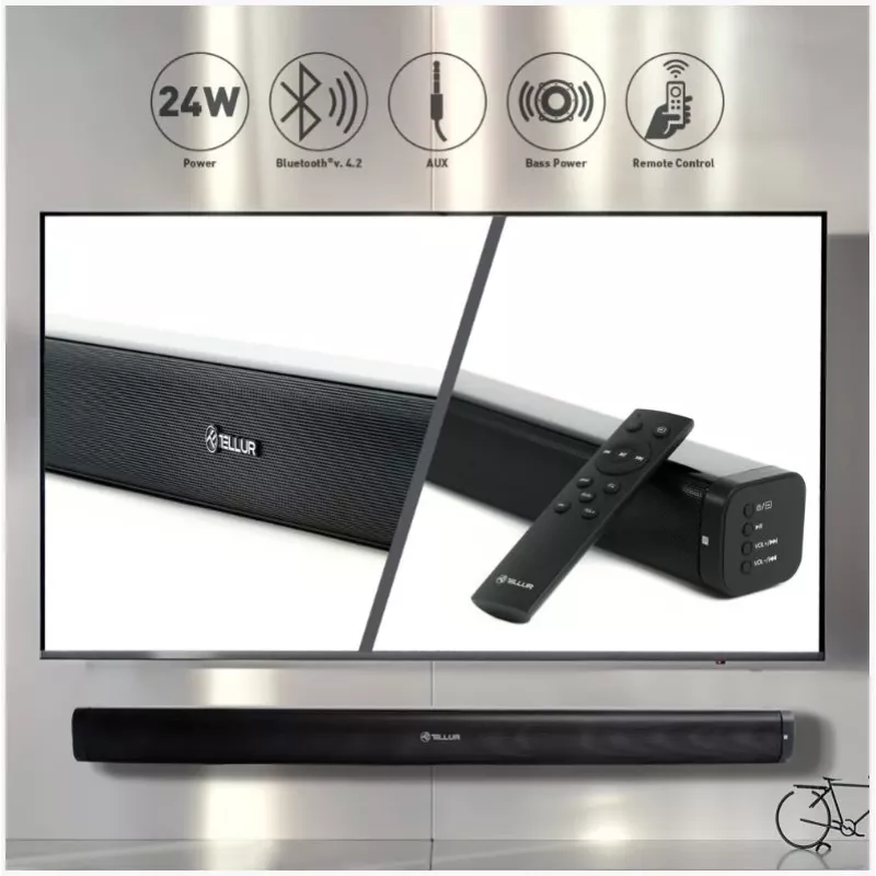 Altoparlante soundbar Tellur TLL161151 24 W