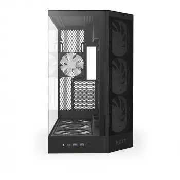 Case per PC NZXT H9 Flow RGB+ midi tower nero