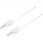 VOLTCRAFT Cavo di prova [connettore maschio 4 mm - connettore maschio 4 mm] 0,75 m bianco MSB-300 (MSB-300-0.75-WS)