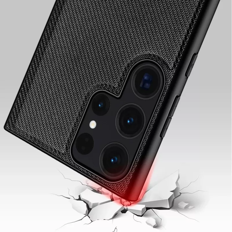 StyleShell NYLO, custodia per cellulare nero, Samsung Galaxy S24 Ultra