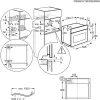 Electrolux EVL6E49X forno compatto da incasso con funzione microonde, 44 l, altezza 45,5 cm, nero/acciaio inox