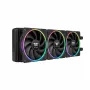 Thermaltake TS140 EX RGB Ventole per case da 140 mm, confezione da 3, nero (CL-F208-PL14SW-A)