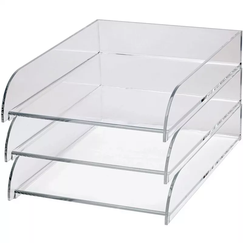 MAUL 1950105 organizer da scrivania in acrilico trasparente (1950105)