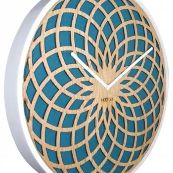 NeXtime orologio 3150tq Sun Small, Ø35 cm, da parete, turchese