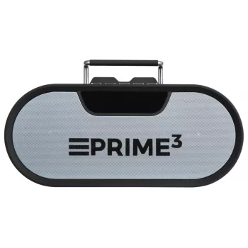 Radio portatile PRIME3 APR81 — FM, 12 W RMS, MicroSD, batteria 3600 mAh, grigio