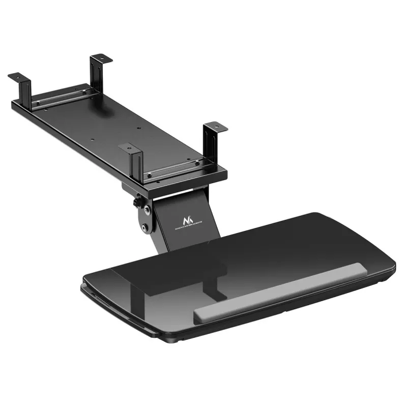Supporto da scrivania per tastiera Maclean, regolabile, max 5 kg, nero, MC-156 B