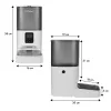 GreenBlue GB393 distributore automatico di cibo per animali, 6 L, USB 5V/1A, bianco
