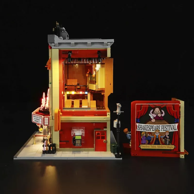 Teatro sul balcone, giocattolo da costruzione