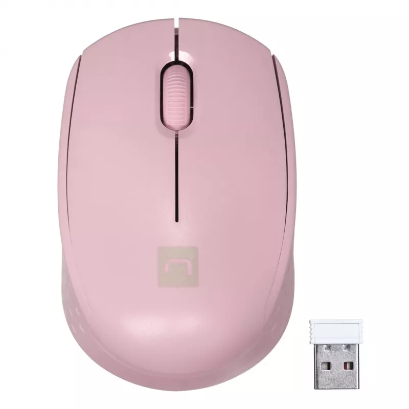 NATEC STORK mouse casa ambidestro RF wireless + USB Type-A ottico 1600 DPI