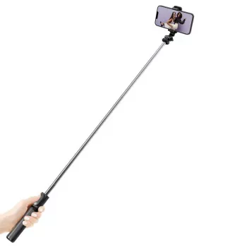 SelfieGo selfie stick compatto treppiede Bluetooth (20-101 cm) Crong CRGSGL1B