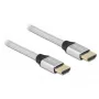 Cavo HDMI DeLOCK Ultra High Speed 48 Gbit/s 8K 60 Hz argento 1 m