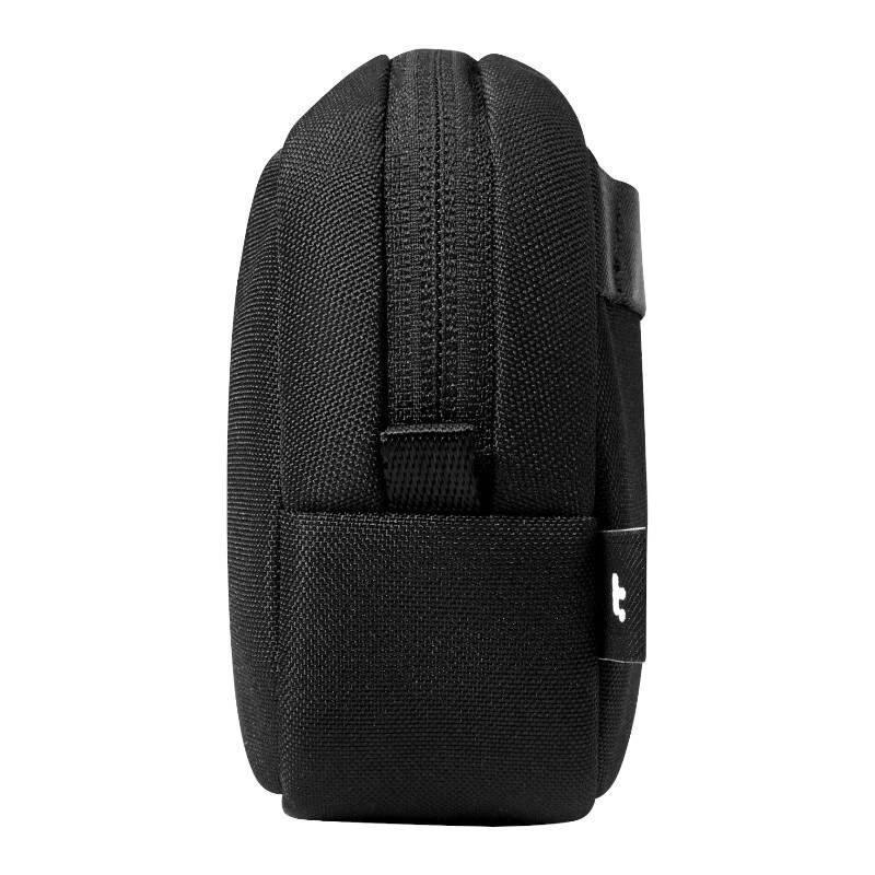 Borsa accessori Tomtoc Light-T12 di Tomtoc (nero) — organizer compatto per cavi e piccoli accessori