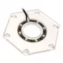 Bitspower Hexagon BP-WTHU-RGB kit di montaggio per add-on RGB del serbatoio dell'acqua