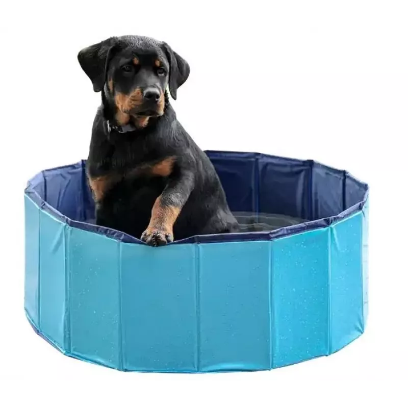 Piscina pieghevole per cani - 120x30cm