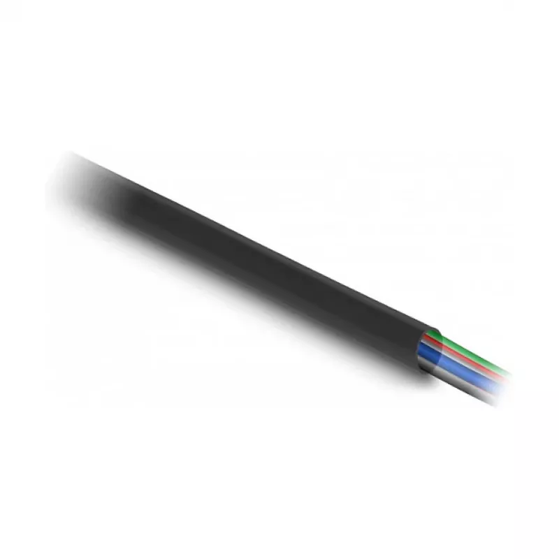 Guaina isolante in PVC DeLOCK 3 m x 8 mm nero