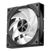 Case per PC DeepCool CG580 4F Midi Tower — ATX/ITX/MicroATX, vetro temperato, 3×120mm+1×120mm ventole, 2×3,5 pollici & 2×2,5 pollici, USB-A×2 USB-C×1, nero