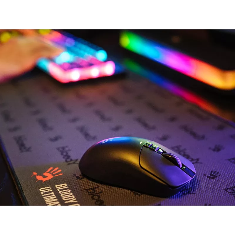 A4TECH BLOODY mouse R72 ULTRA WRLS 2.4G+USB nero