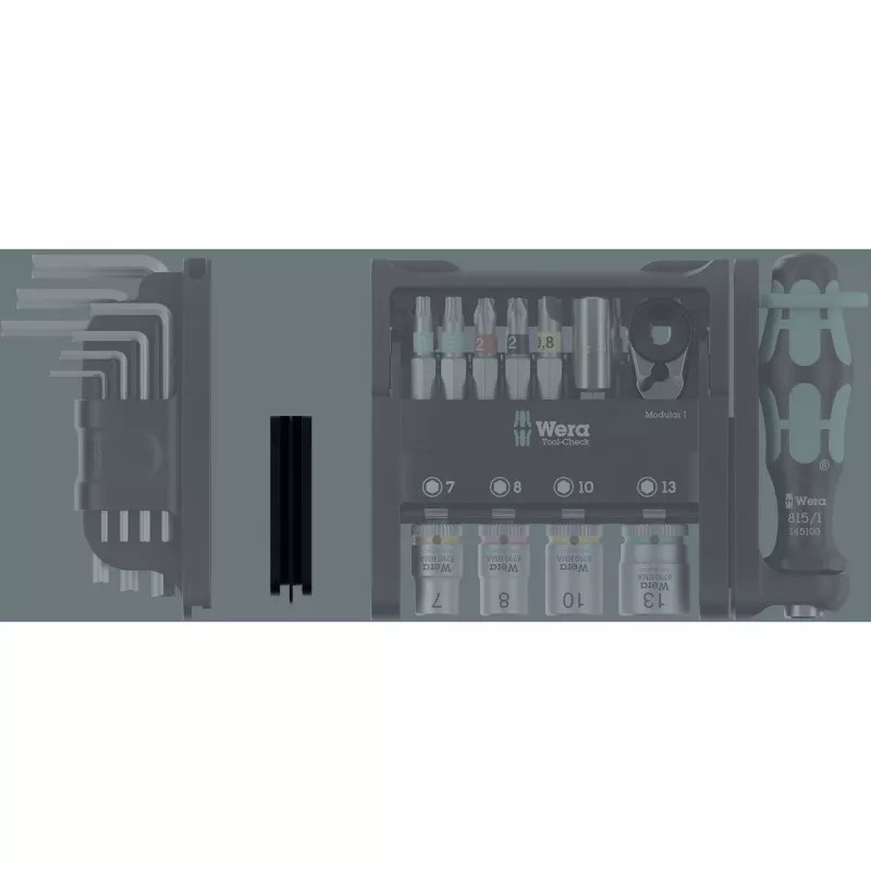 Wera Tool-Check Modular Adapter 9549 adattatore rigido, nero