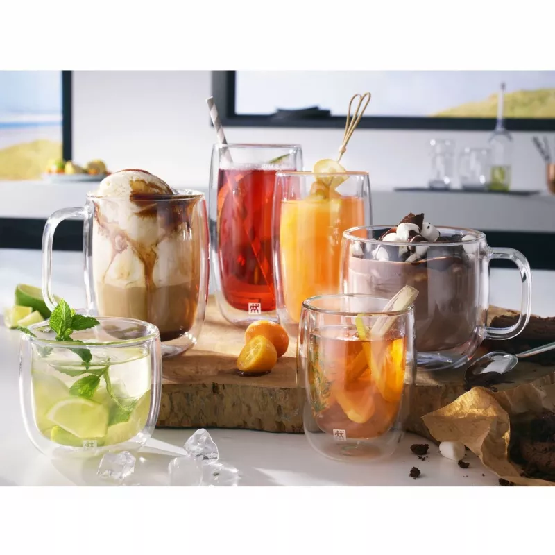 Bicchieri Zwilling Sorrento 2x350 ml per latte macchiato 39500-078-0