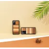 Custodia per smartphone Man and Wood per Samsung Galaxy Note 20 Ultra — finitura legno nero