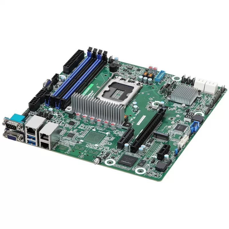 Scheda madre ASRock EC262D4U Intel C262 LGA 1700 micro ATX, 4× DDR5 DIMM, 8× SATA III, 2× LAN, 1× M.2