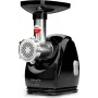 Tritacarne SMAPP 489.8 – 2000 W, resa 2,5 kg/min, acciaio inox, 3 dischi forati, compatto nero