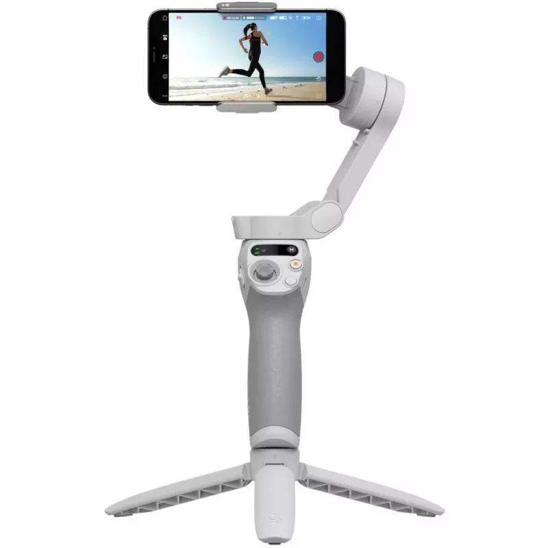 Gimbal DJI OM SE grigio Bluetooth incl. supporto per telefono custodia carico massimo 290 g