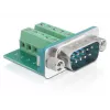 Connettore D-Sub DeLOCK 65269 verde argento