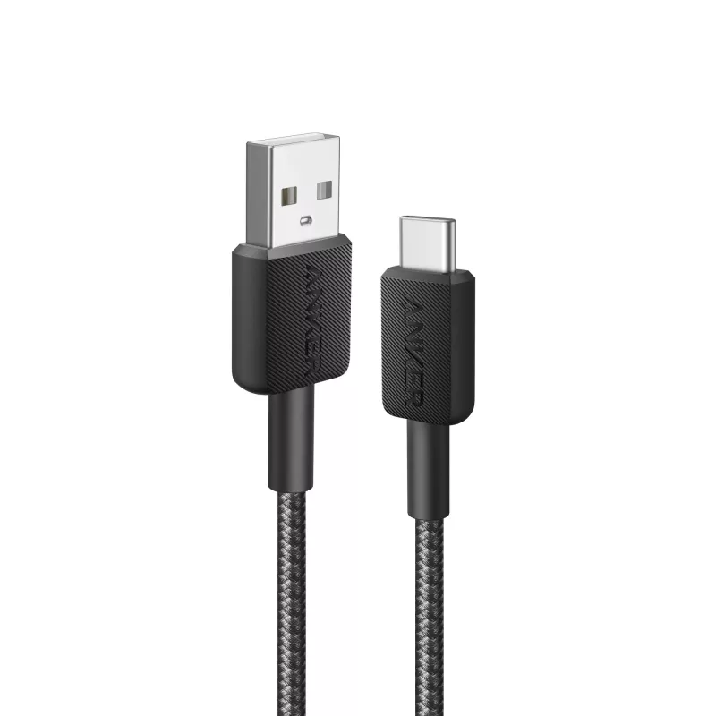 Cavo Anker Innovations 322 USB-A a USB-C in nylon 1,8M nero - Cavo - Digitale/Dati