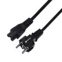 Cavo di alimentazione SAVIO CL-67 1,2 m H03VV-F 3×0,75 mm² IEC C su CEE7/7 nero