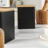 Set contenitori Salter BW12898EU7, 3 pezzi, nero, contenitori ermetici per la cucina