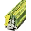 Morsetto di terra Phoenix Protective Earth 0,2-10 mm² gn-ge USLKG 6 N- (0442079)