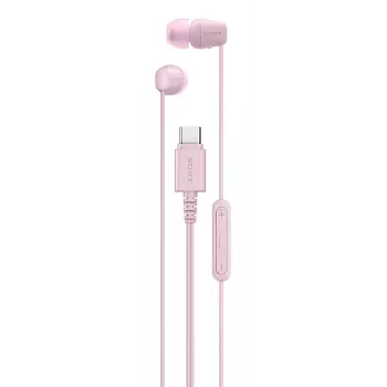 Sony IER-EX15C Cuffie con filo In-Ear Chiamate/Musica USB Type-C Rosa