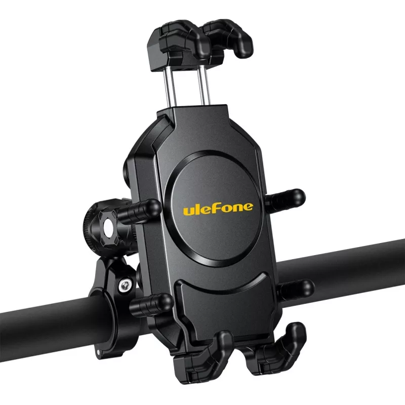 Supporto passivo UleFone Armor Mount Pro per telefoni cellulari — supporto, per bici e monopattino, nero