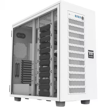 Thermaltake AX700 Grand Tour case E-ATX con pannello laterale in vetro (bianco)
