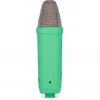 NT1 Signature + cavo XLR + braccio da studio da tavolo, microfono verde chiaro, bundle