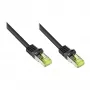 Good Connections cavo patch con cavo grezzo Cat.7 nero 0,15 m