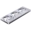 Set di ventole per case Jonsbo ZA-420W — 3×140 mm PWM ARGB, bianco