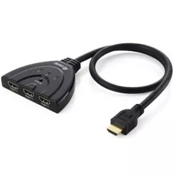 Switch HDMI Equip 3x1, 1920 x 1080 pixel, Full HD, nero