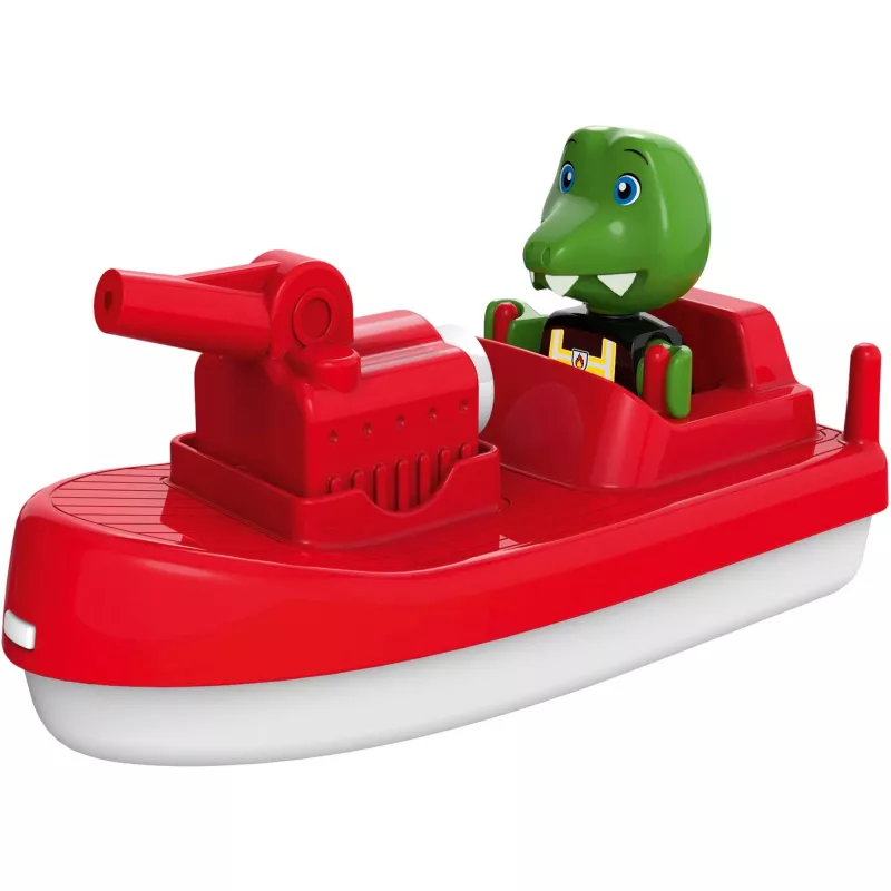 FireBoat, veicolo giocattolo rosso/bianco