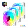 Gamemax | Ventola per case | KF300R BK | Bianco