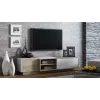 Mobile TV Cama SIGMA1 180 rovere Sonoma/bianco lucido