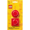 Set calamite di Room Copenhagen, modello 40101730 (rosso) – calamite decorative in stile LEGO